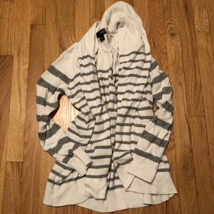 a.n.a striped cardigan